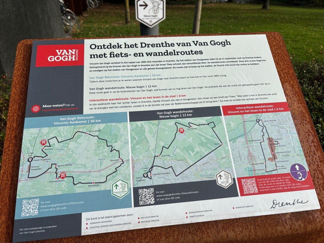 Van Gogh wandeling | Vincent en de geschiedenis van Tiendeveen