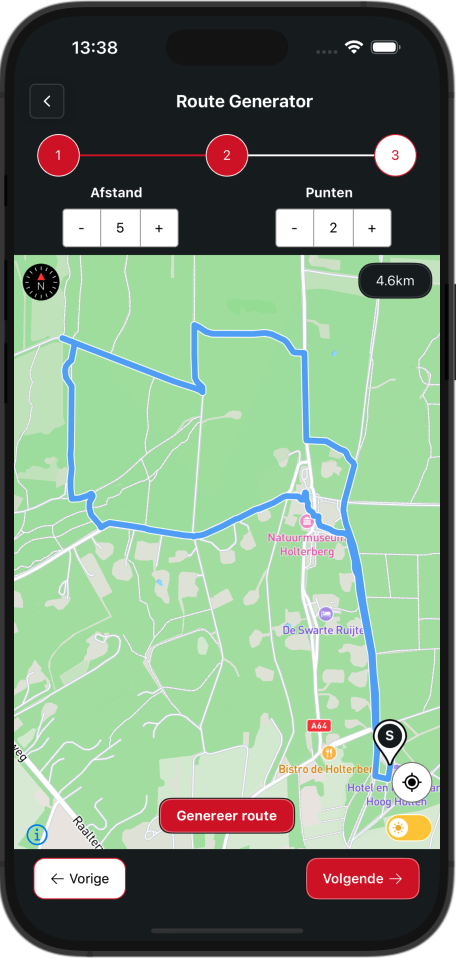 Route Generator Basis Route