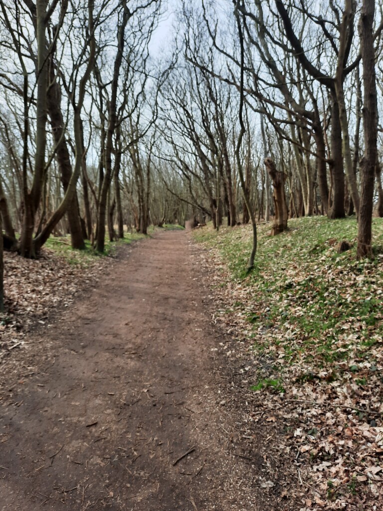 Wandelroute Manteling blauw
