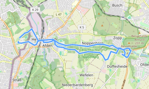 Route map