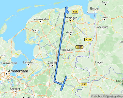 Routekaart