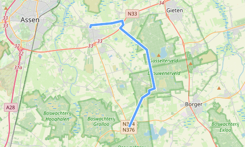 Routekaart