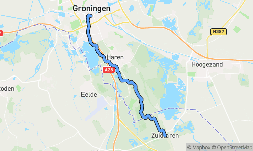 Routekaart