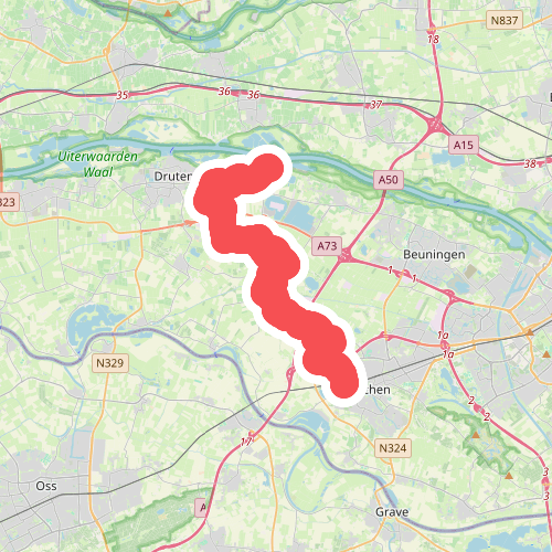Deest - Wijchen · Streekpad Nijmegen etappe 2