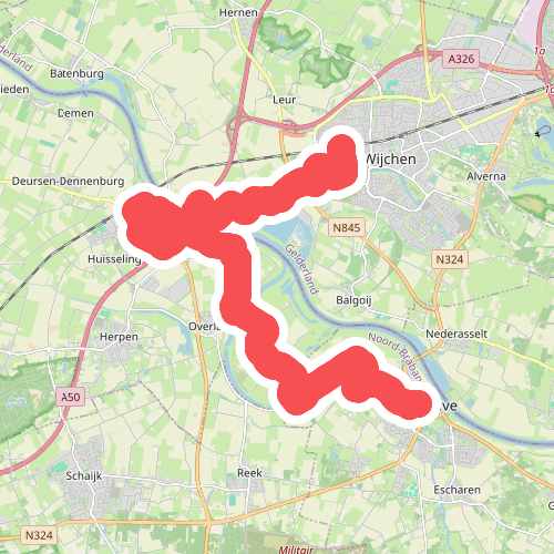 Wijchen - Grave · Streekpad Nijmegen etappe 3