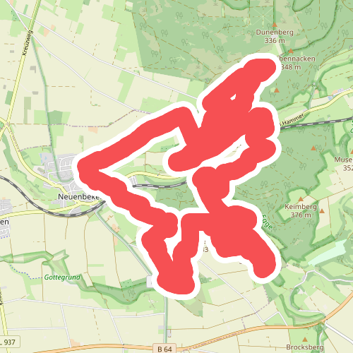 Paderborner Höhenweg - Panoramatocht rondom Neuenbeken