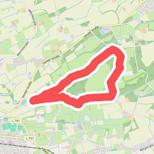 Schlossweg met dwarsverbinding Hofweg