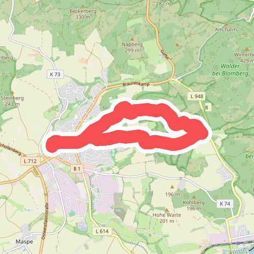 Rondwandeling A2 Blomberg Bunerberg