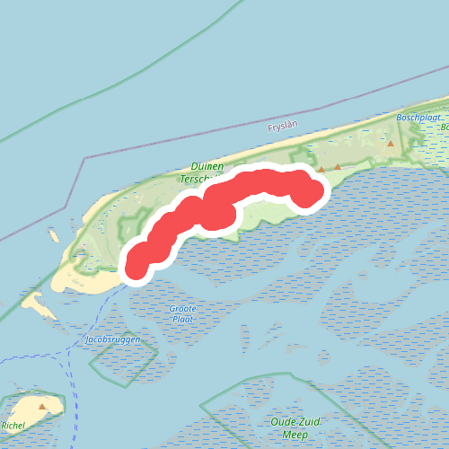 Terschelling 3: Hoorn - West-Terschelling haven · WaddenWandelen etappe 12