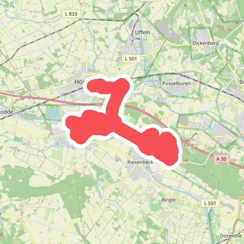 Hermannshöhen Tourtip 02: Hörsteler Schleifen