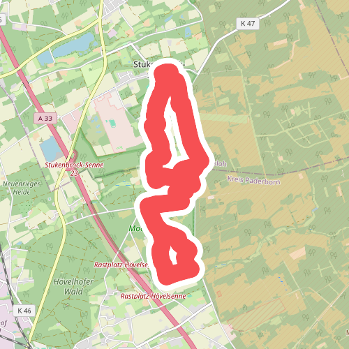 Natuureducatiepad in het beschermd natuurgebied Moosheide