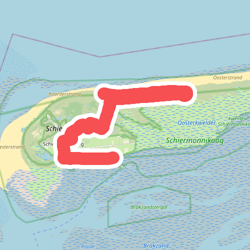 Schiermonnikoog 2: bushalte De Marlijn - Veerboot · WaddenWandelen etappe 17