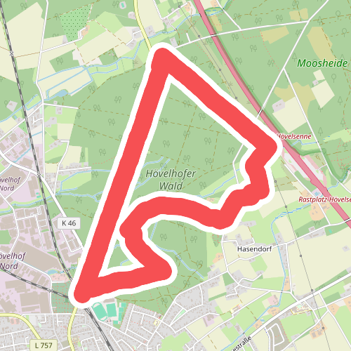 Heimatkundlicher Rundwanderweg Hövelhofer Wald (6 km)