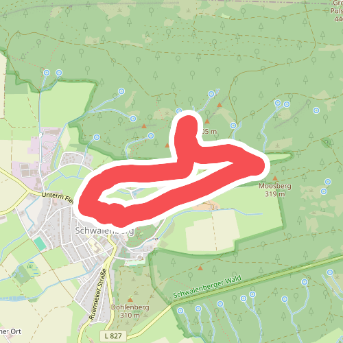 Burgberg en stadswater