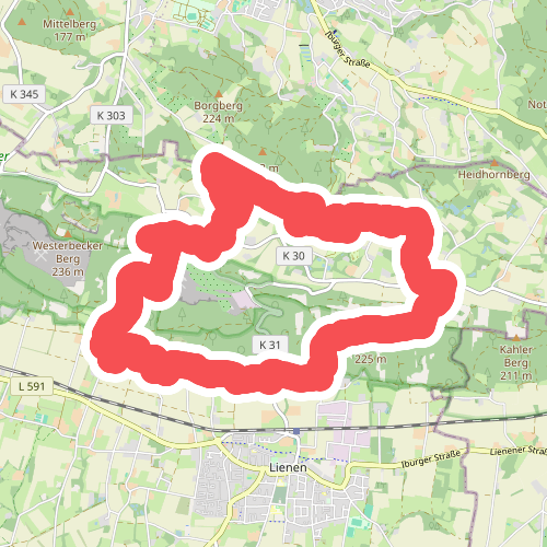 Hermannshöhen Tourtip 06: Teutoschleife Holperdorper