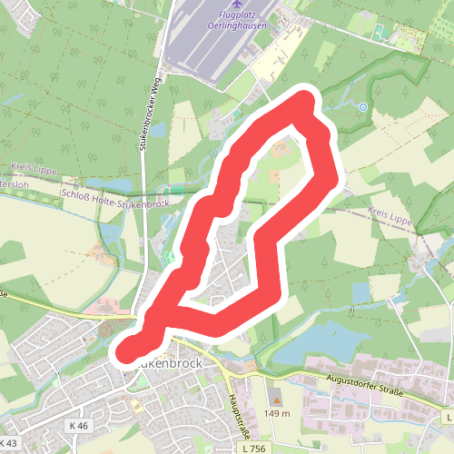Stukenbrocker tijdreizen / lokale rondweg