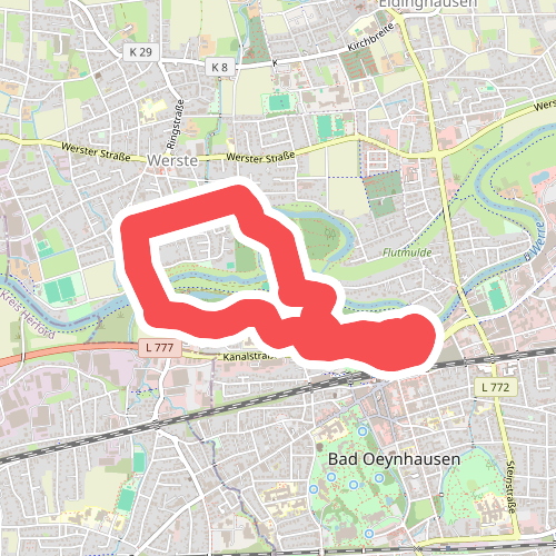 Walking Trail door het Sielpark