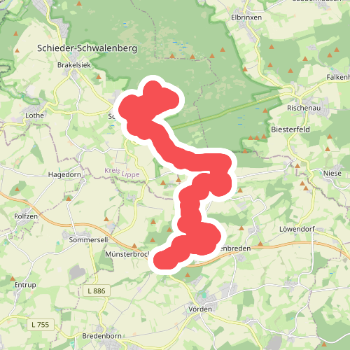 Weg der Stille - (van Schwalenberg naar Marienmünster) - oecumenische pelgrimstocht van Schwalenberg naar Corvey -