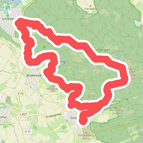 Schwalenberger Wald met de Mörth