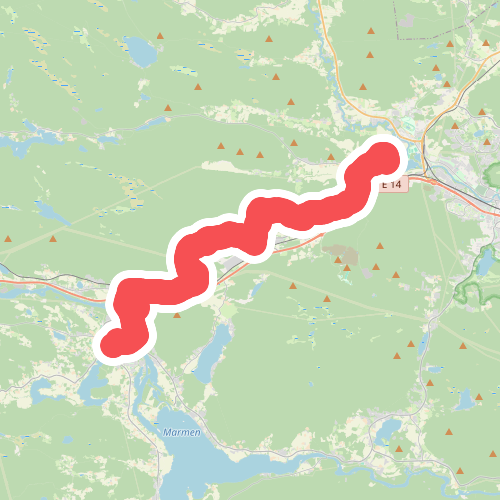 Selånger - Matfors · St. Olavsleden etappe 1