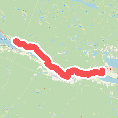 Fränsta - Borgsjö · St. Olavsleden etappe 4