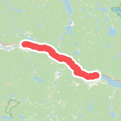 Stöde - Fränsta · St. Olavsleden etappe 3