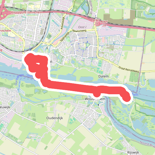 Loevestein - Gorichem · Hugo de Groot pad etappe 1