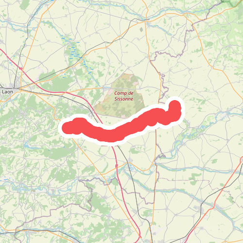 Le Thour - Aubigny-en-Laonnois · GR12 Frankrijk etappe 4