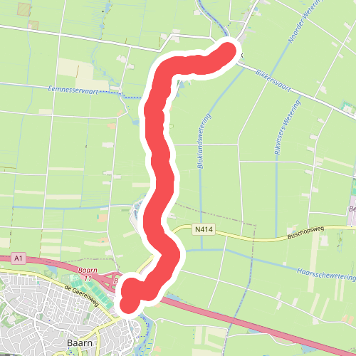 Baarn - Eemdijk · Grebbeliniepad etappe 13