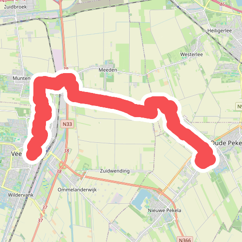 Veendam - Oude Pekela · Groot Frieslandpad etappe 19