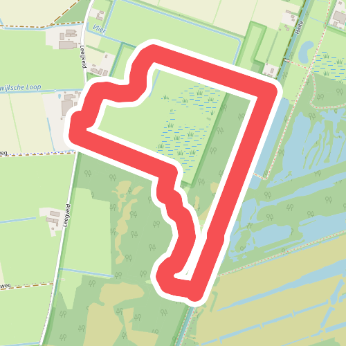 Wandelroute Mussenkeetpad