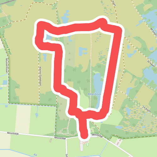 Wandelroute Knuppelbrug Groote Peel