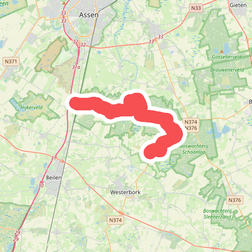 Elp - Hooghalen · Drenthepad etappe 19