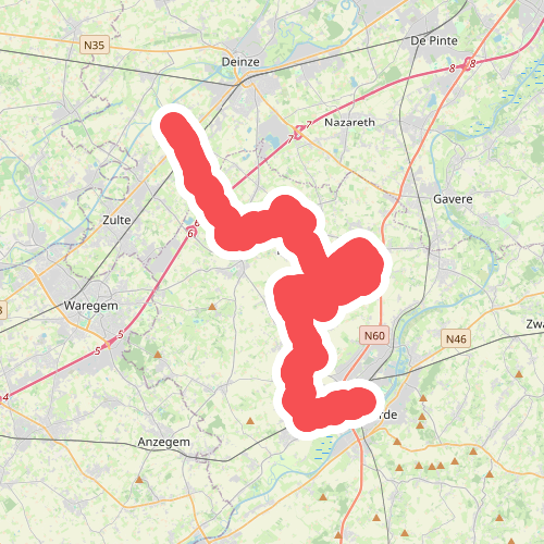 Machelen - Oudenaarde · GR129 etappe 3