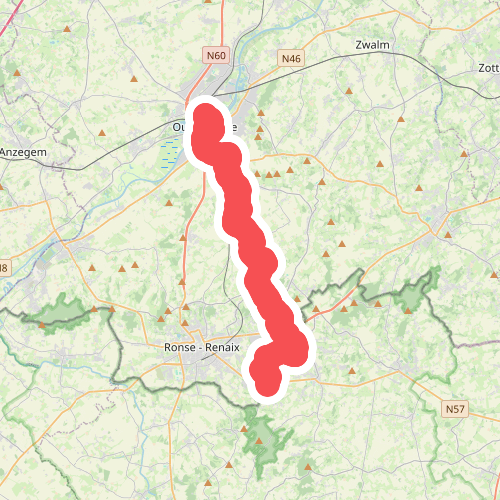 Oudenaarde - Ellezelles · GR129 etappe 4