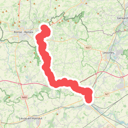 Ellezelles - Ath · GR129 etappe 5