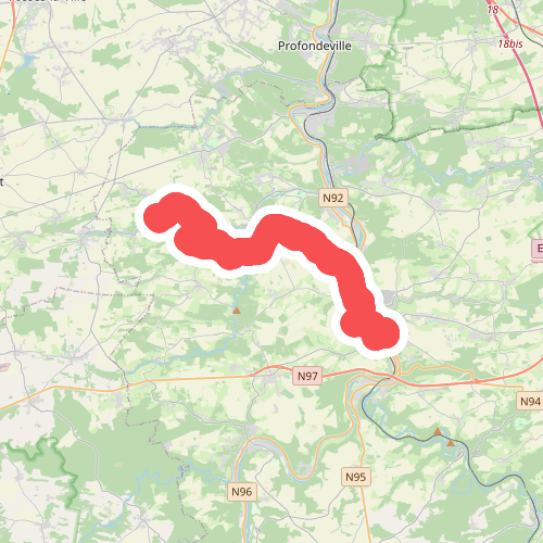 Maredsous - Dinant · GR129 etappe 11