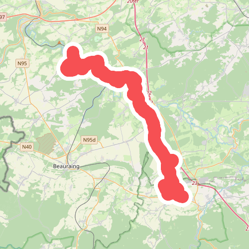 Gendron - Wellin · GR129 etappe 13