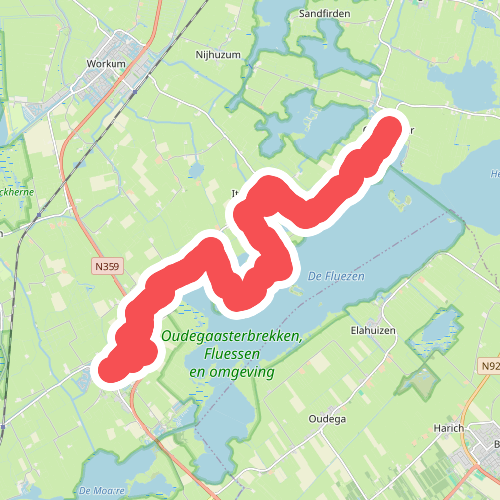 Koudum - Inundatus · St. Odulphuspad etappe 9