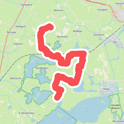 Gaastmeer - Aether · St. Odulphuspad etappe 10