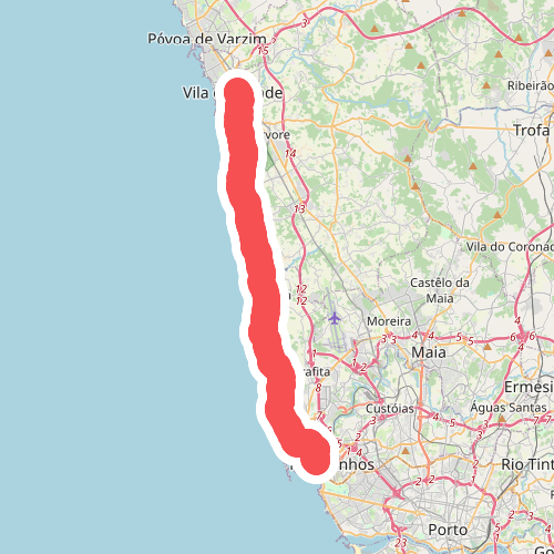 Camino Matosinhos - Vila do Condo