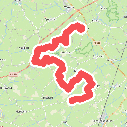 Easterlittens - Viridarium · St. Odulphuspad etappe 14