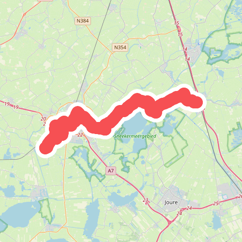 Akkrum-IJlst  · Liberation route etappe 2