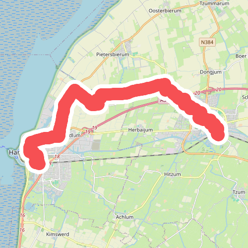 Elfstedentocht - etappe 9: Harlingen - Franeker