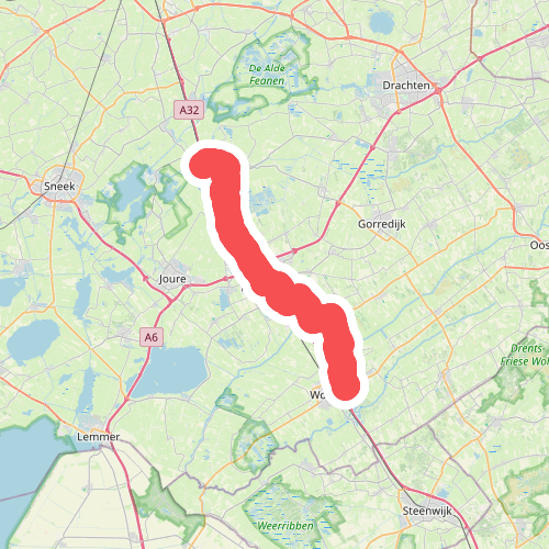 Wolvega-Akkrum  · Liberation route etappe 1