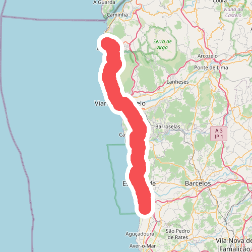 Porto - Santiago deel 2 · Porto - Santiago etappe 2