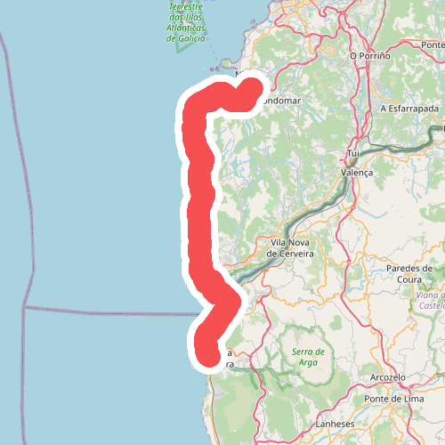 Porto - Santiago deel 3 · Porto - Santiago etappe 3