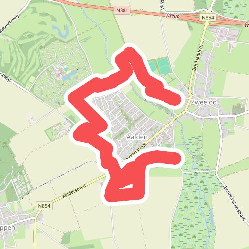Aalden - Zweeloo · Cultuurpad Coevorden etappe 7