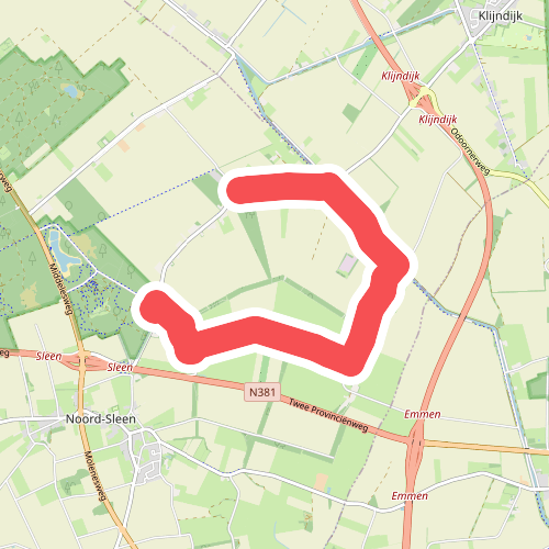 't Haantje - Bosbad Noord-Sleen · Cultuurpad Coevorden etappe 14