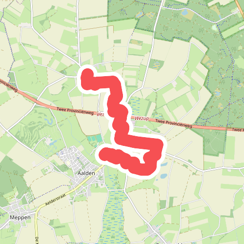 Zweeloo - Wezup · Cultuurpad Coevorden etappe 8